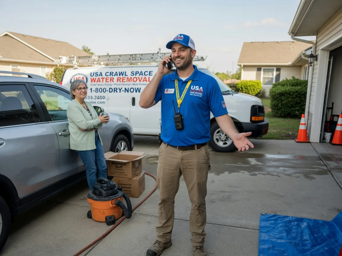 Crawl Space Water Removal Caret, VA FAQs